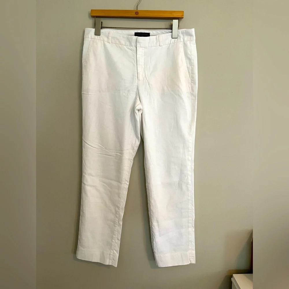 BANANA REPUBLIC | 8 | LINEN blend | LINED - Picture 1 of 12